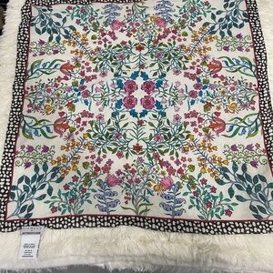 Anthropologie Multicolor Floral Scarf